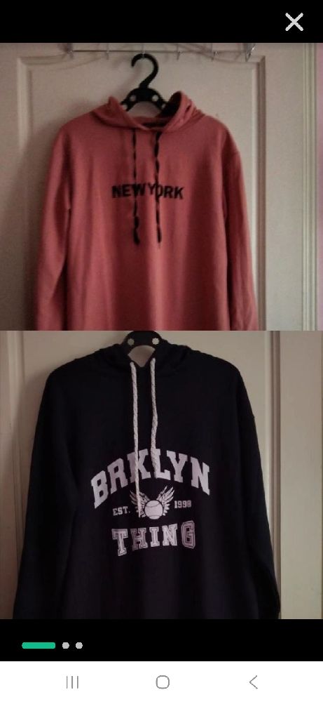 Lot de 2 hoodies