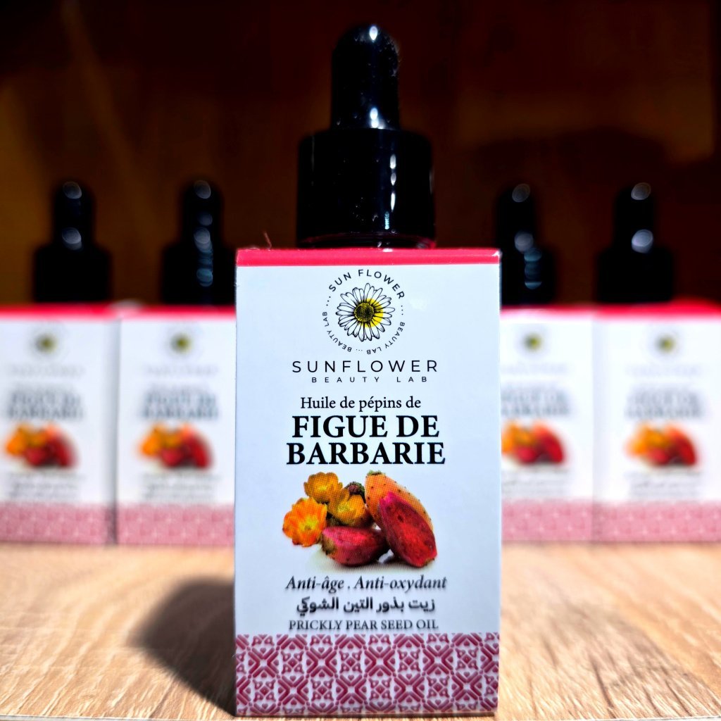 L'Huile de pépins de Figue de Barbarie de la marque tunisienne 30ml 