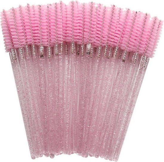 50 pièce brosse sourcils et cils 