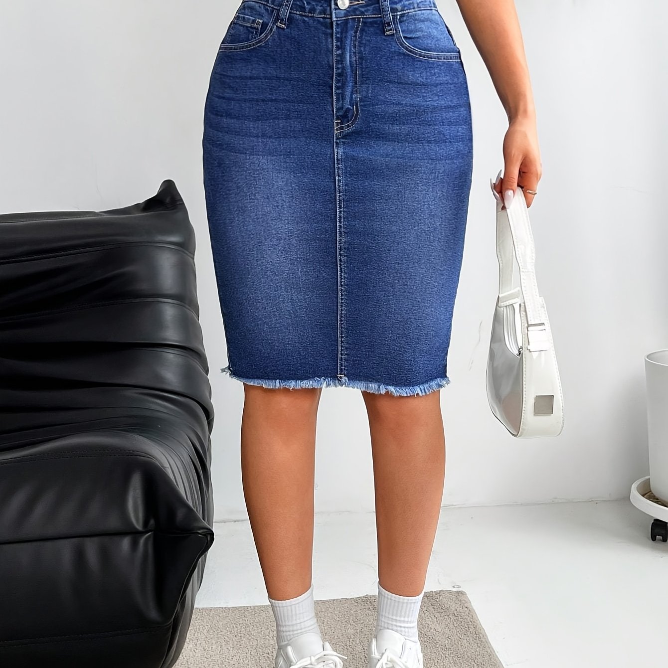 Jupe jeans kaibi