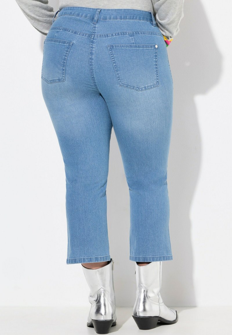 Jeans claire style pantacourt la taille mal note ylabess 44