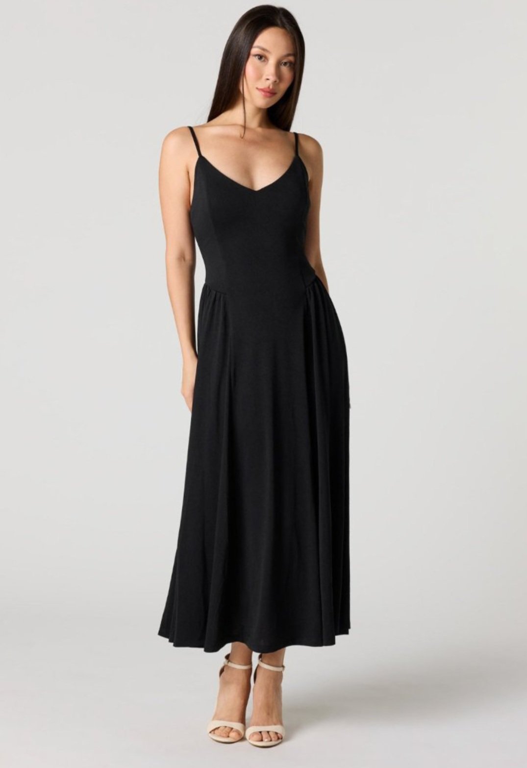 Robe noir coton 100%