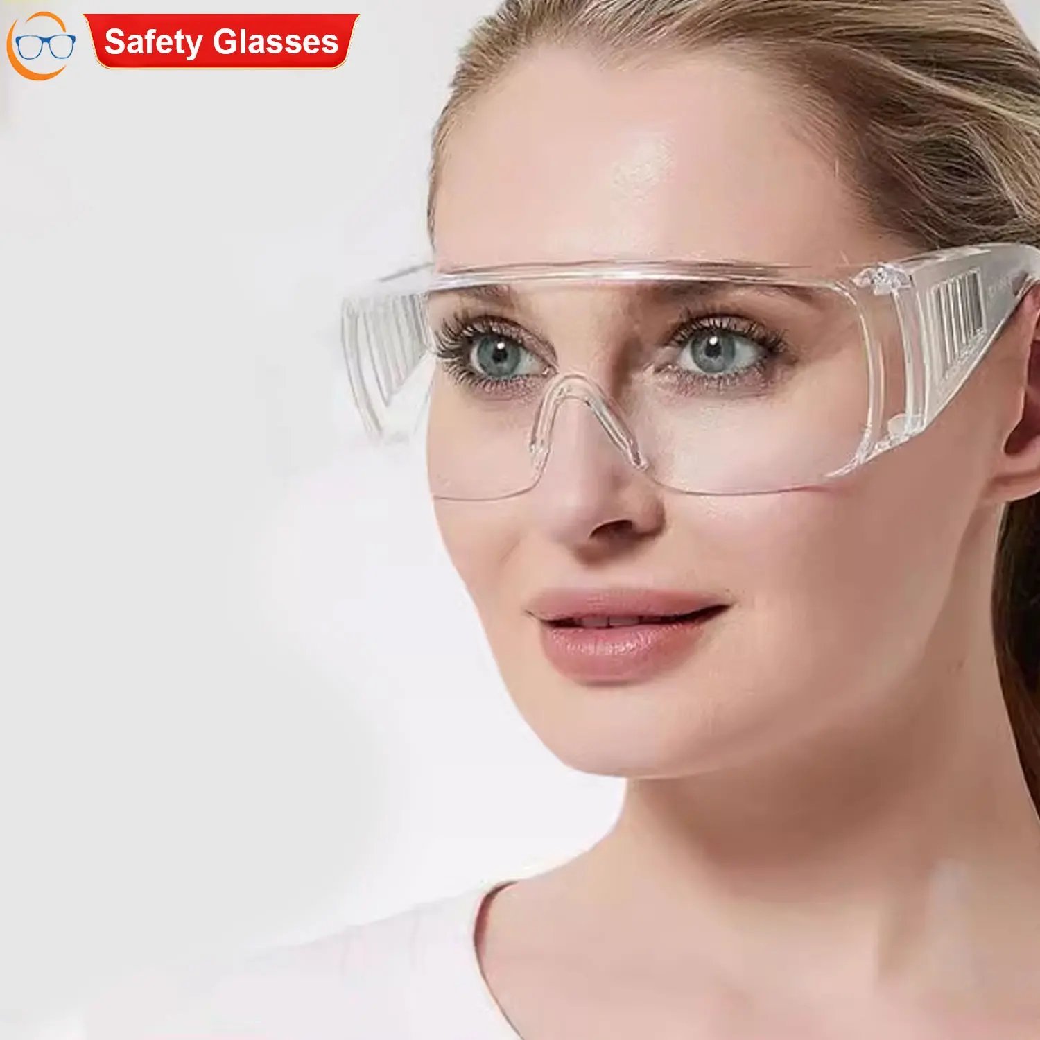 Lunette de sécurité transparente 