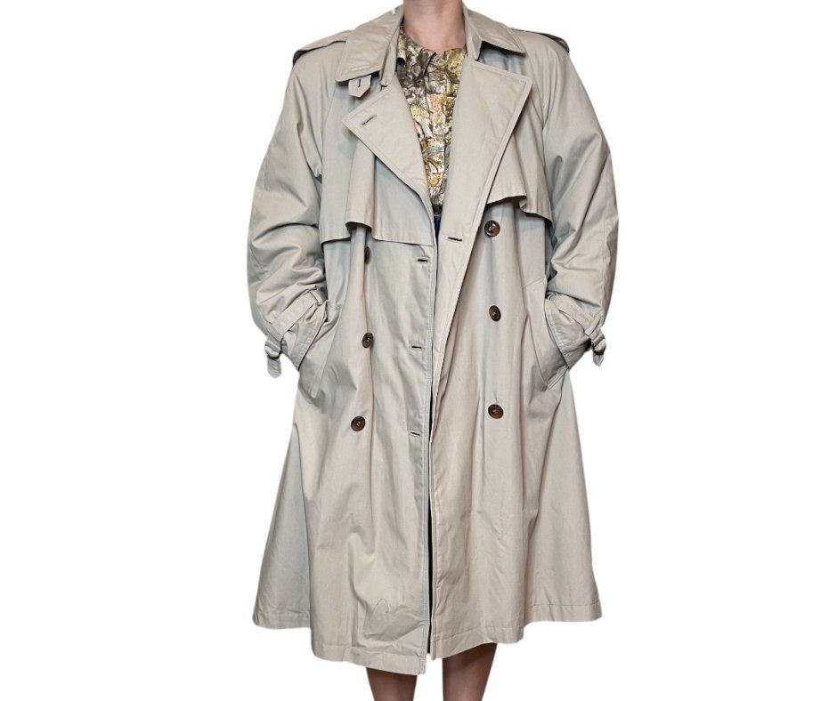 Un trench-coat vintage de la marque Head.