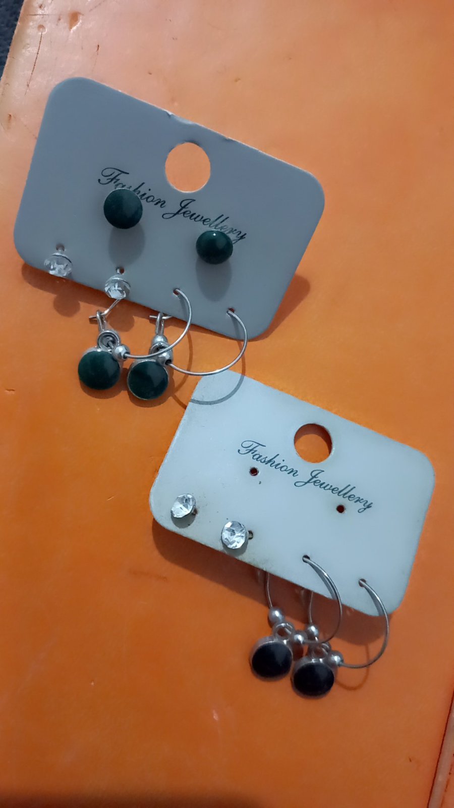 Lot de 2 parrure boucles 