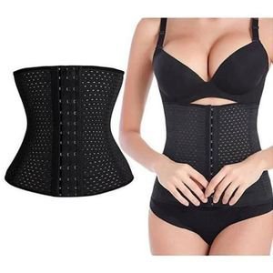 Corset gainante en noir fermeture 3 niveau ylabess42 /44