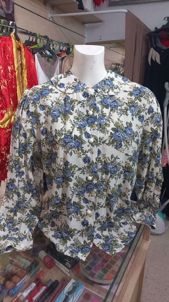 Chemise fleuri qualité berda 