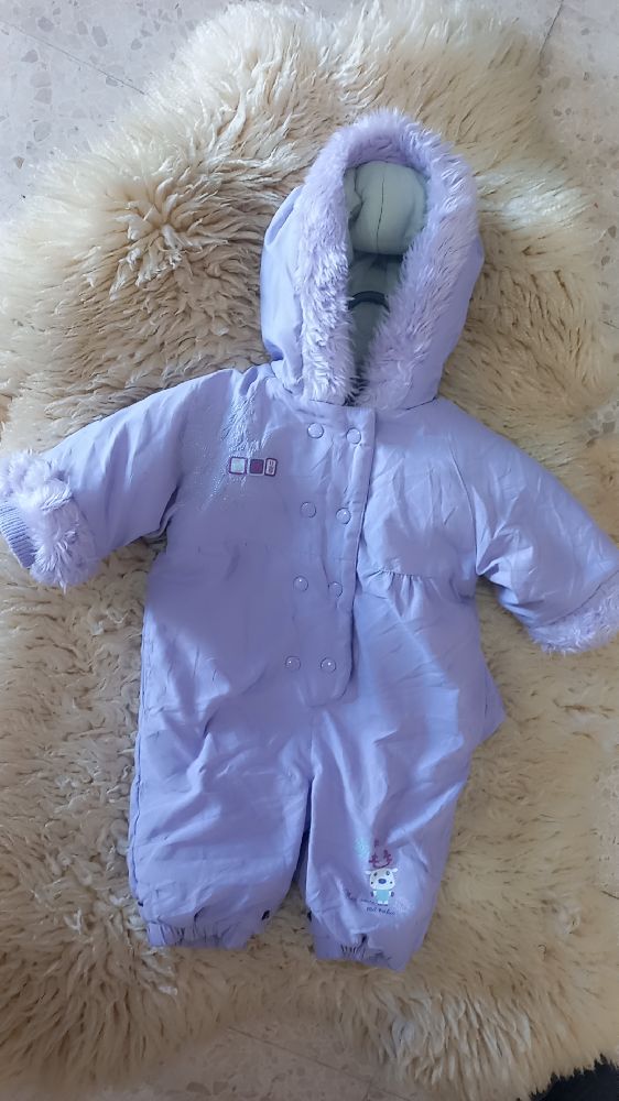 Combinaison bébé 🚼 lilas 