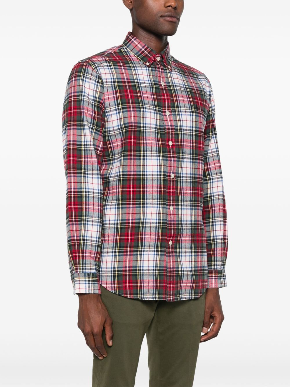  chemise est probablement une Marc o Polo à motif carreaux juste fama défaut moch bayen fi ydiha photo n7 