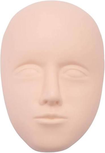 Visage en silicone d'entraînement maquillage 
