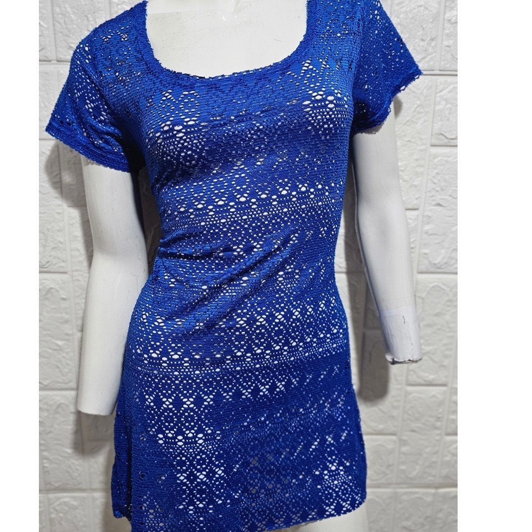 Cache maillot bleu roi 