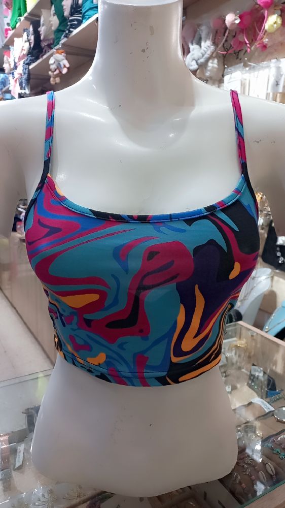 Top multicolore 