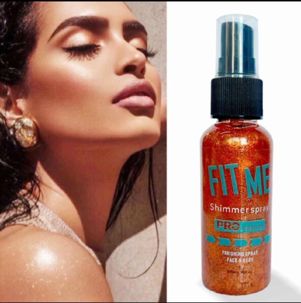Spray pailletée 