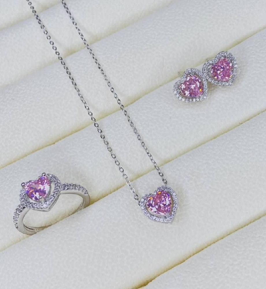 Parure 3 pièces pandora inoxydable 