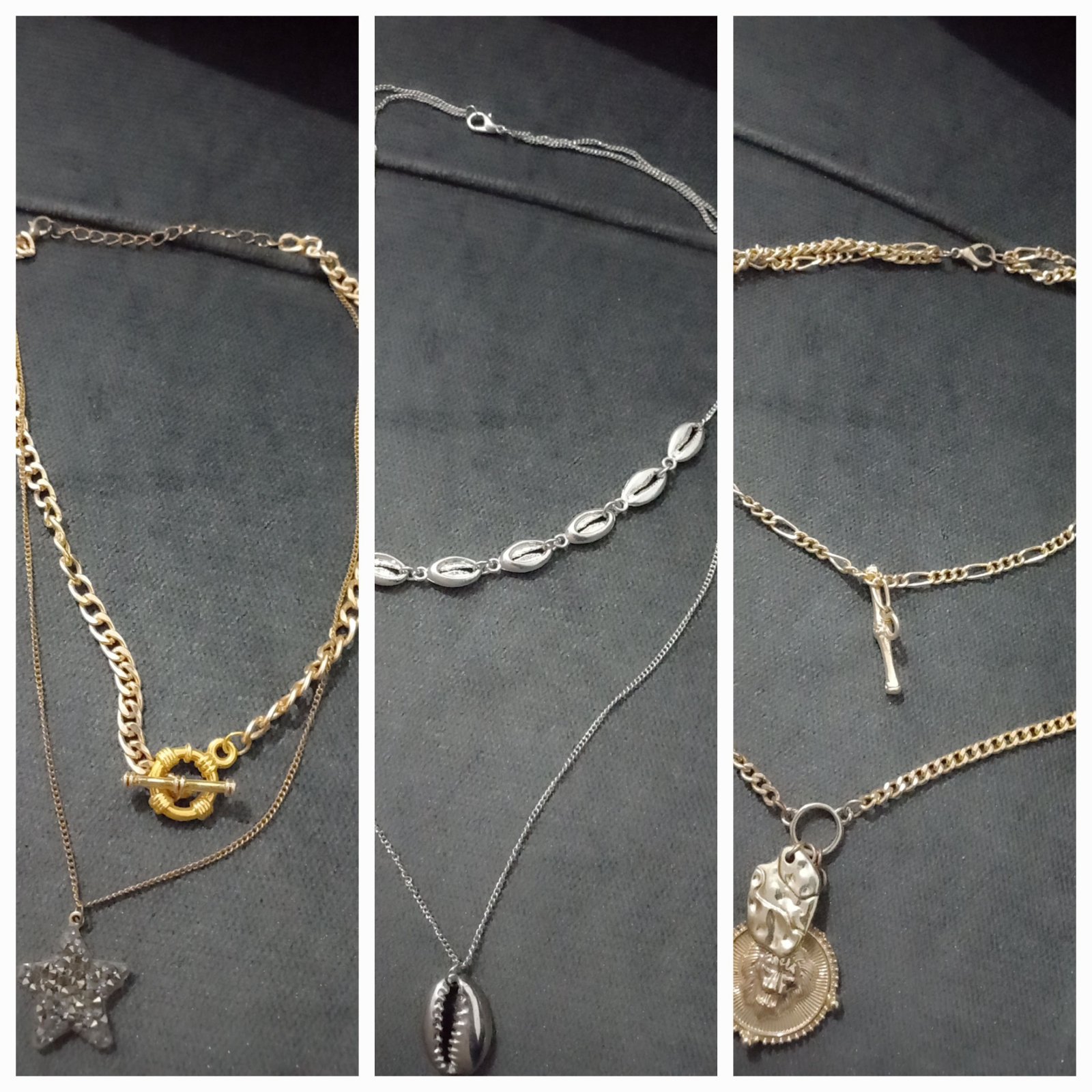 Lot de 3 collier 