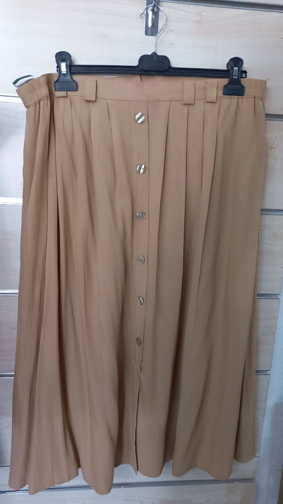 Jupe beige avec bouton qualité top 