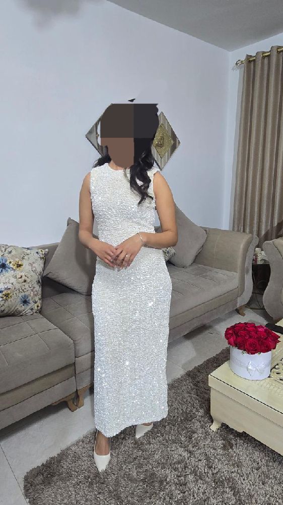 Robe fiançailles zara multiposition sequins
