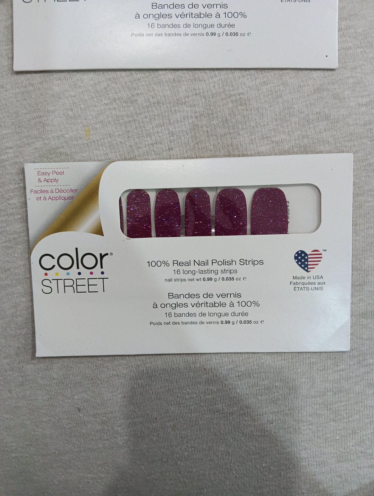 Bandes de vernis