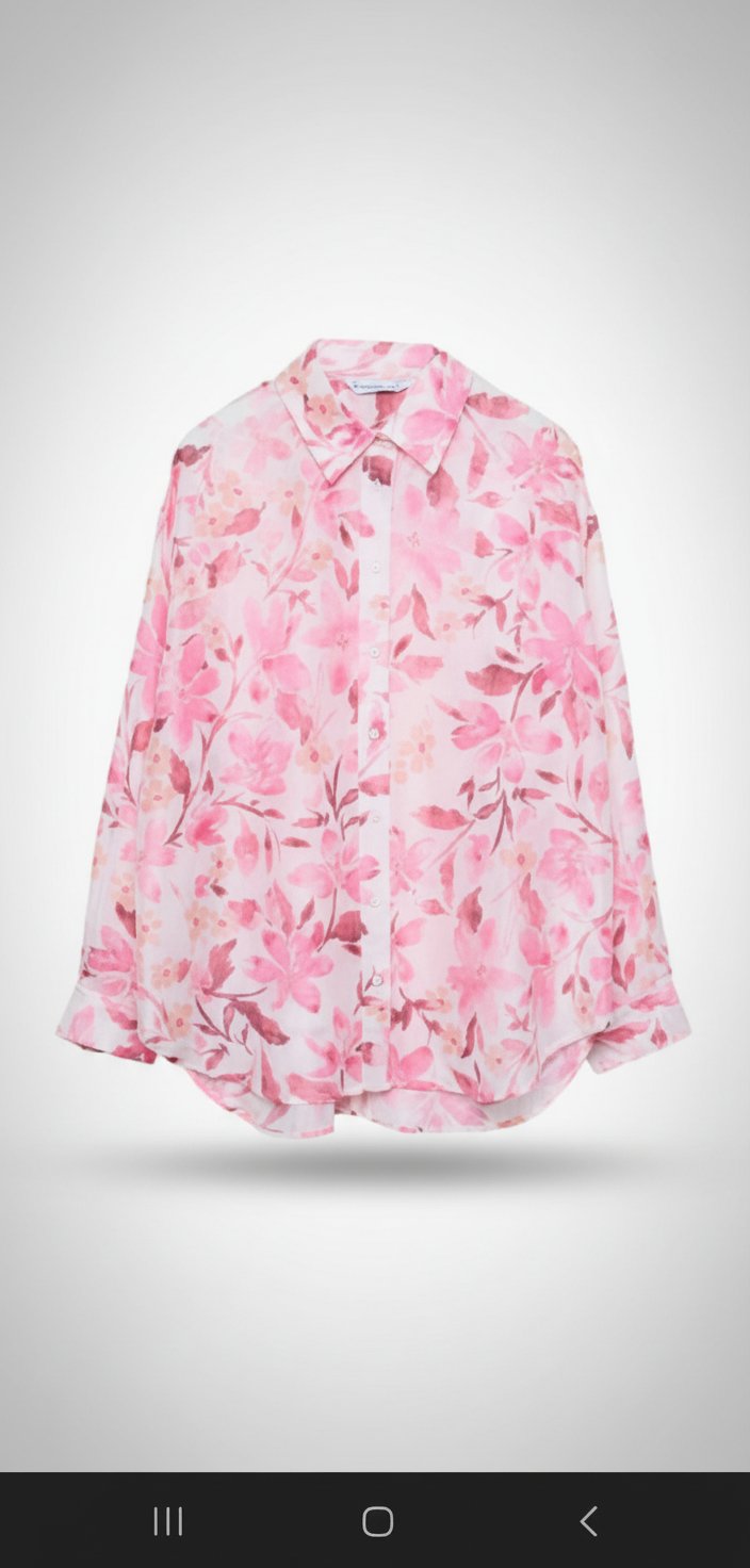 Chemise fleurie STRADIVARIUS