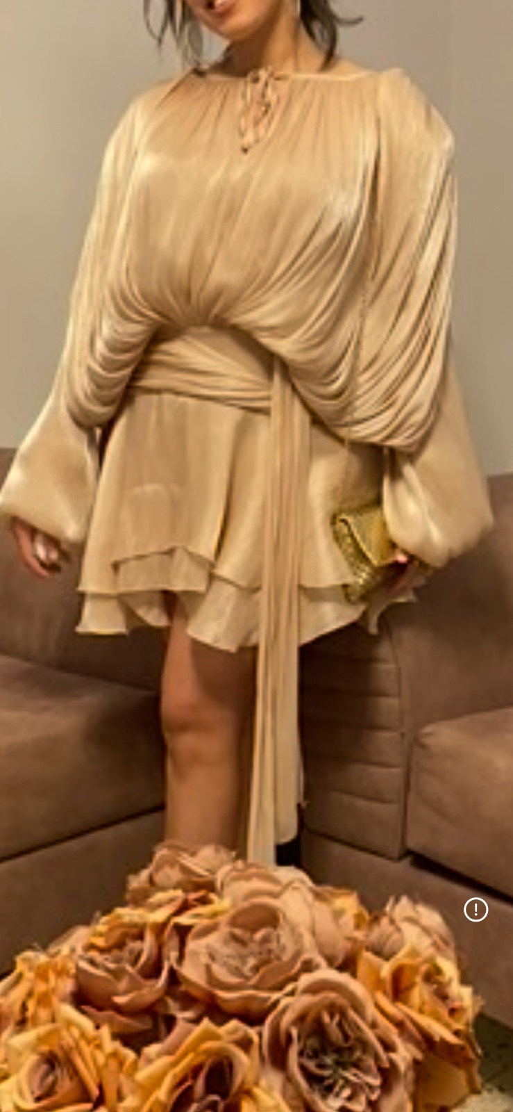 Robe beige 