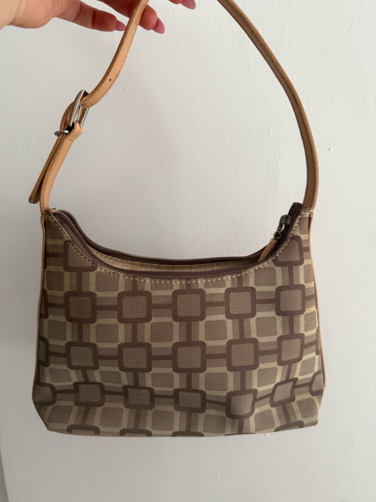 Sac à main élégant – motif géométrique