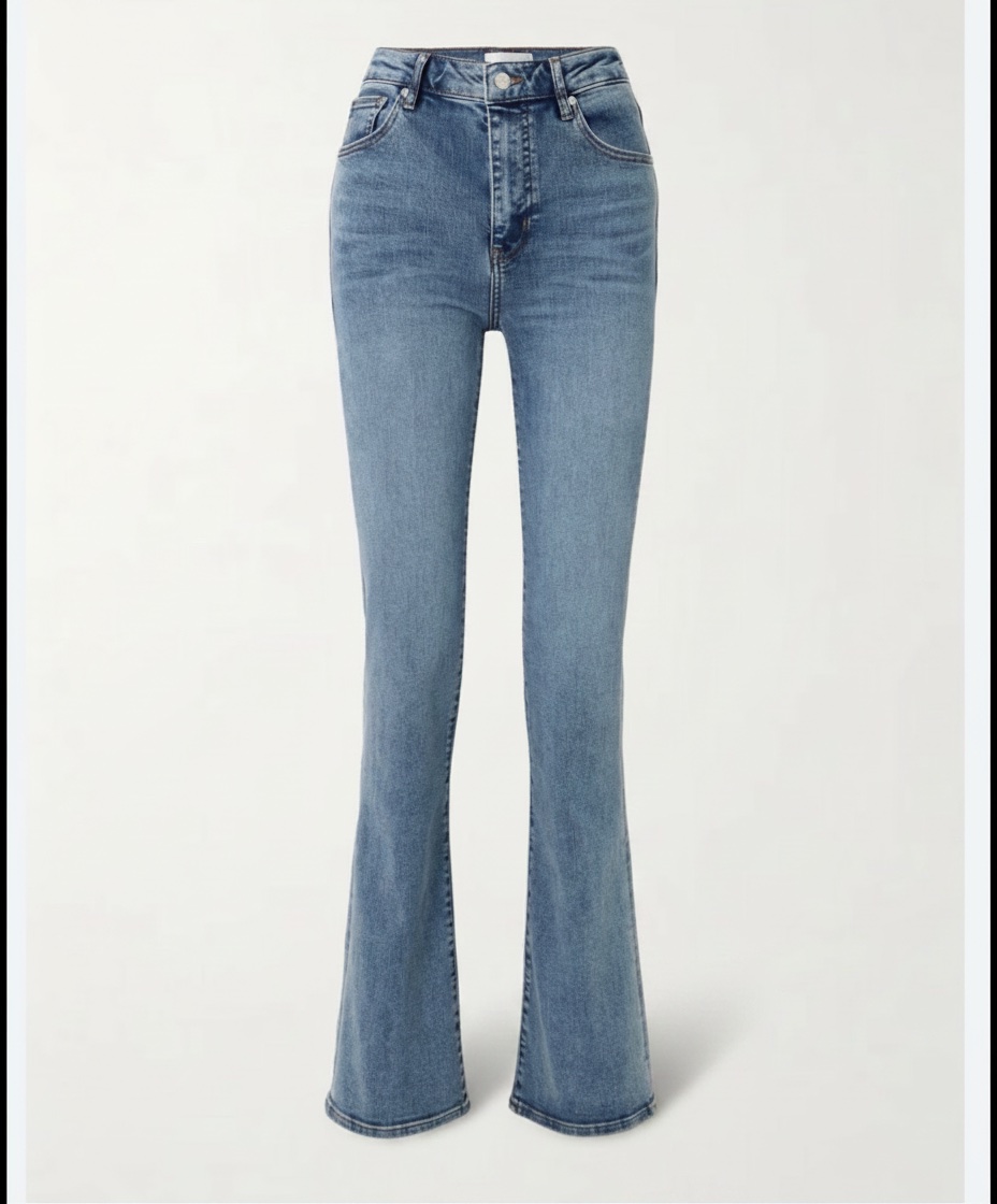 Jean flare bleu clair 