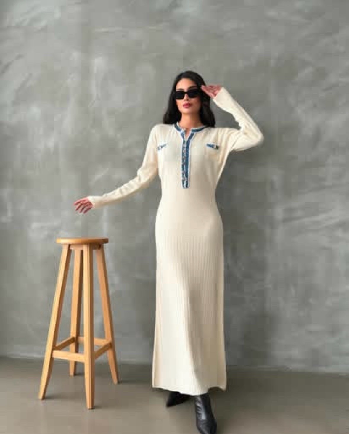 Robe bej et djean 
