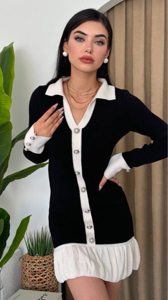 Robe en maille 