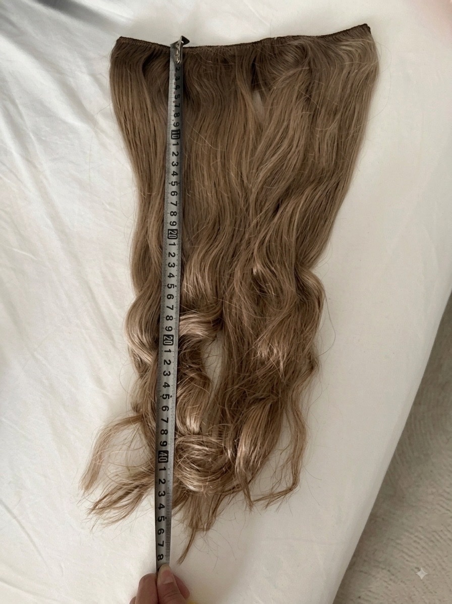 Extension blond cendré naturel