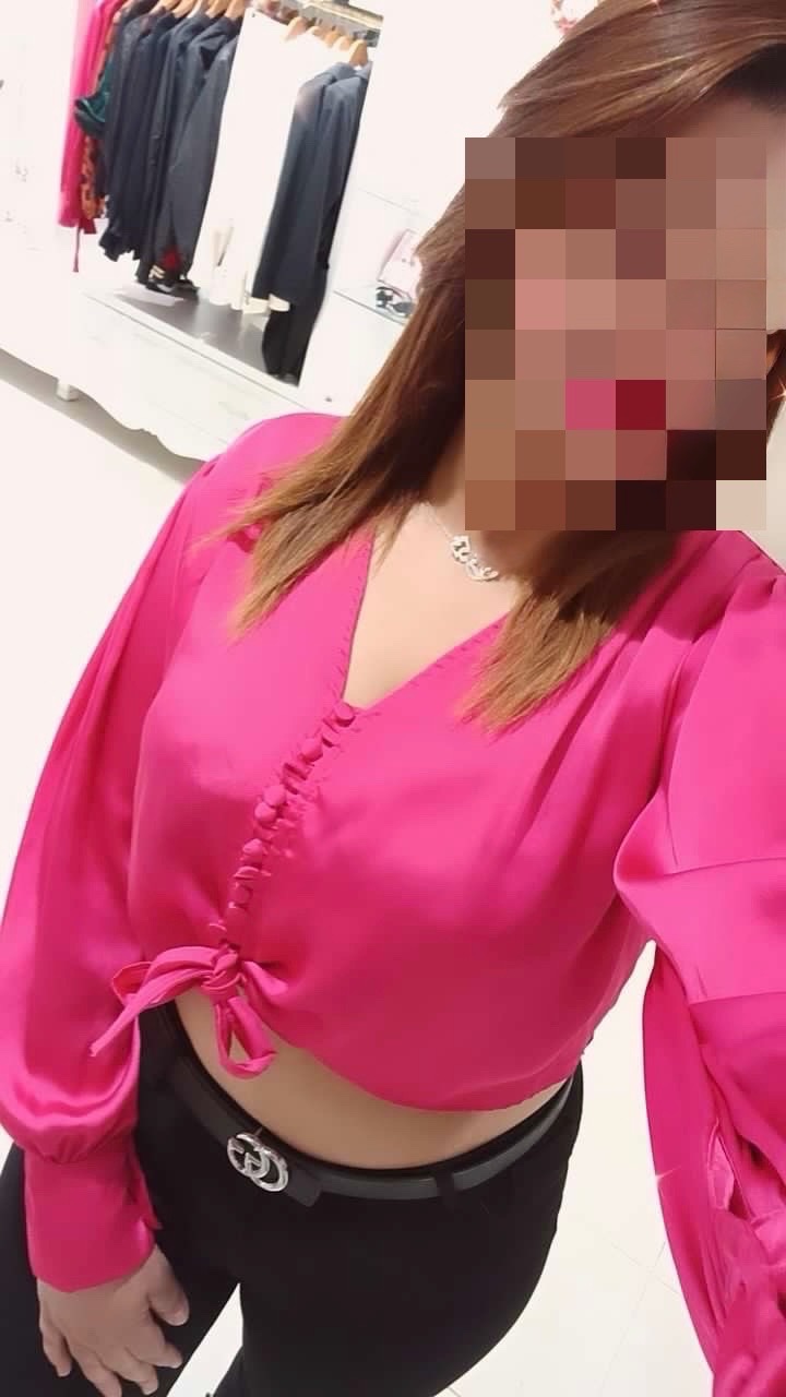 Chemise rose satin 