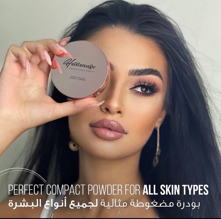 Compact powder haifamajik 