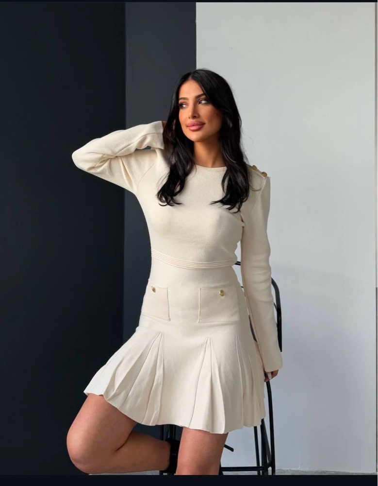 Robe en maille 