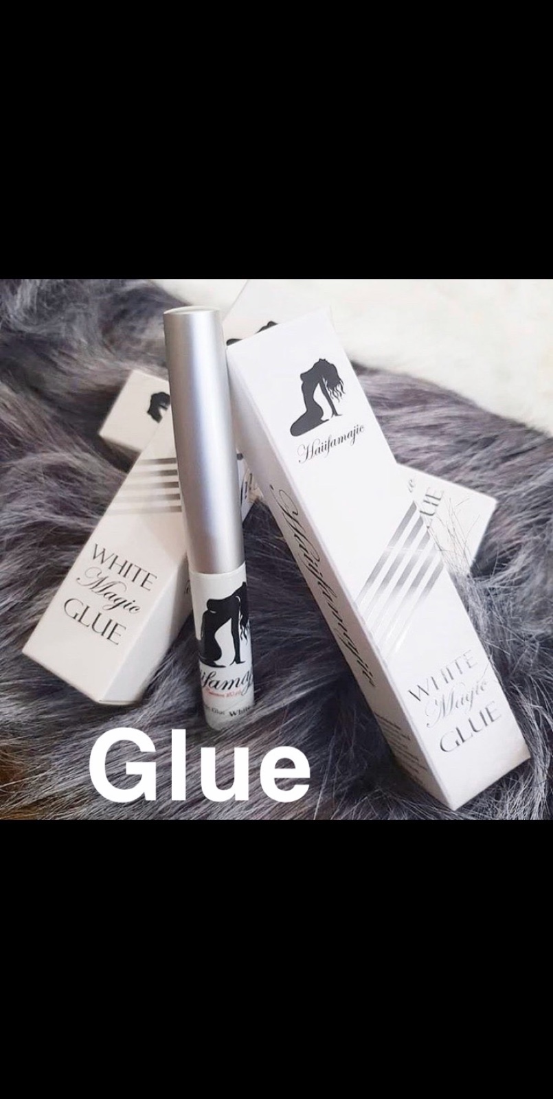Glue lashes haifamajik 