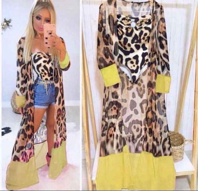 Maillot tigre et cache 