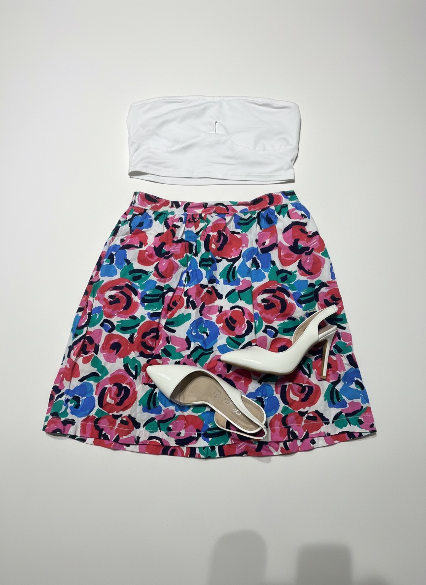 Jupe Tommy Hilfiger imprime florale 