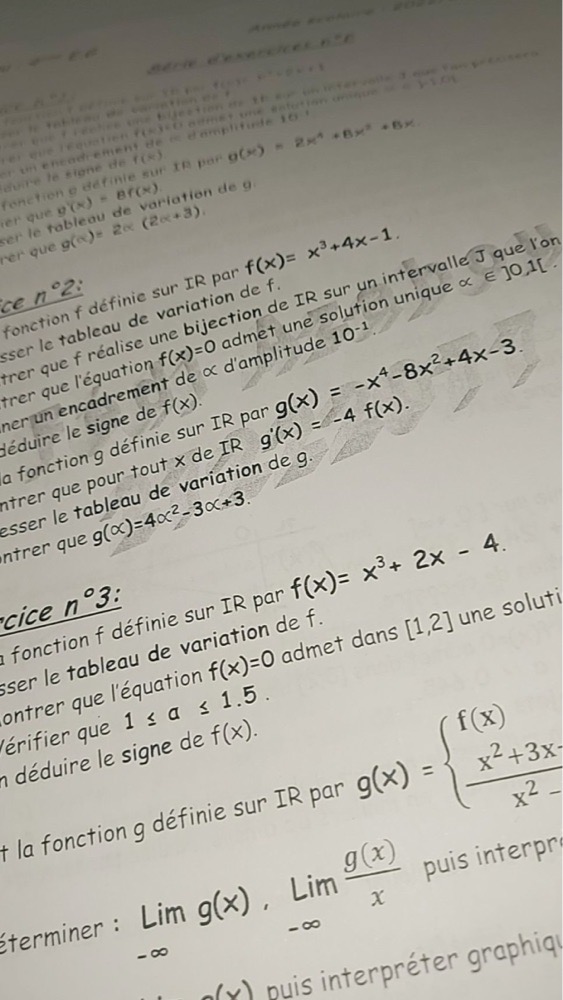 Lot de serie bac economie pour revision tous les series 