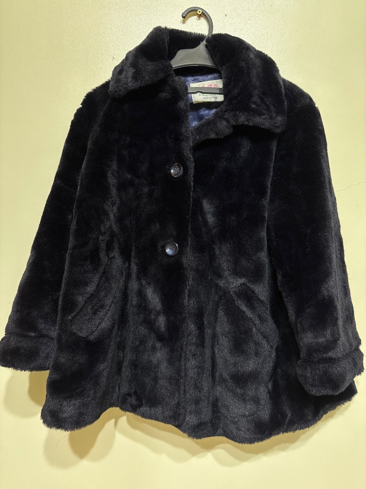 Manteau bleu nuit