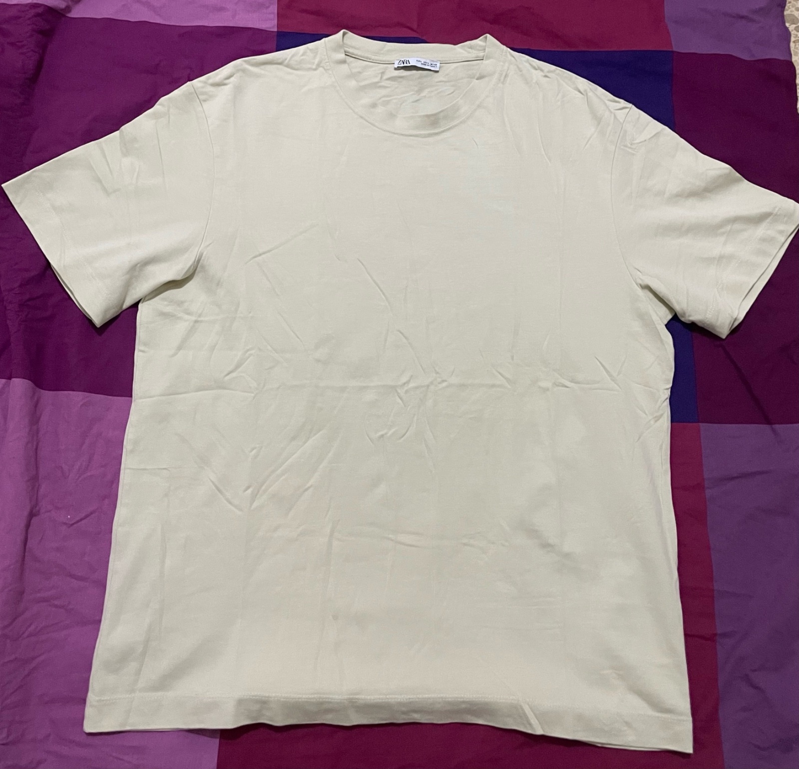 T-shirt Zara jaune très clair 🤍💛 – Style classique
