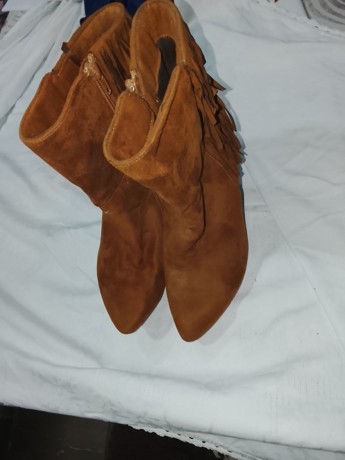Bottines en daim 