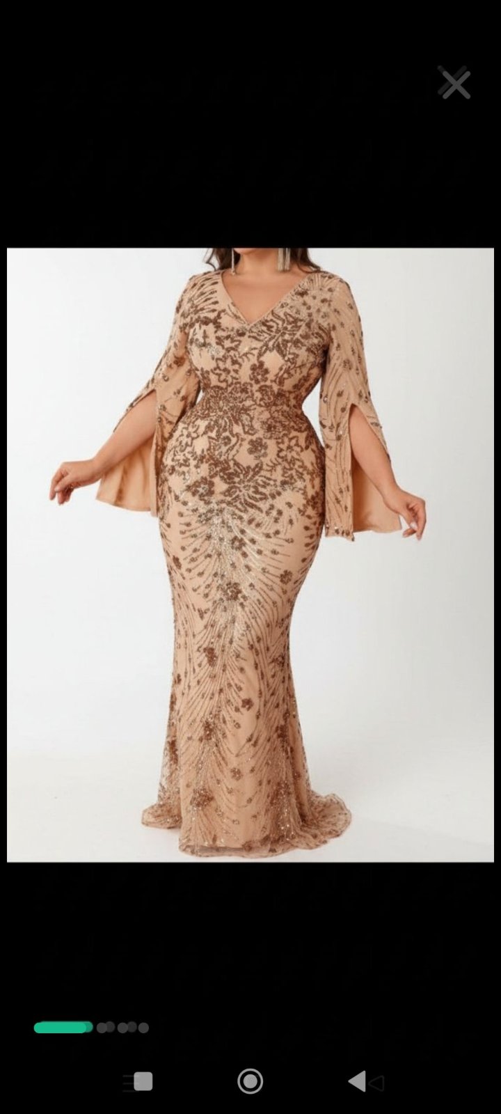 💥💥 Sublime robe soirée élastique à sequins 💥💥