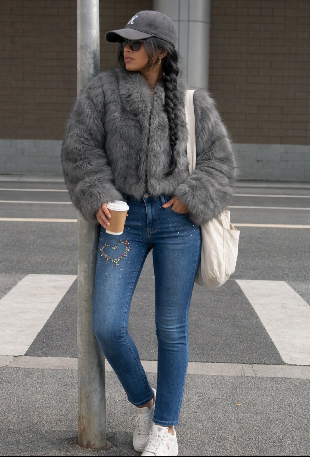 💓💓 jolie pantalon jeans à cœur 💓 strass