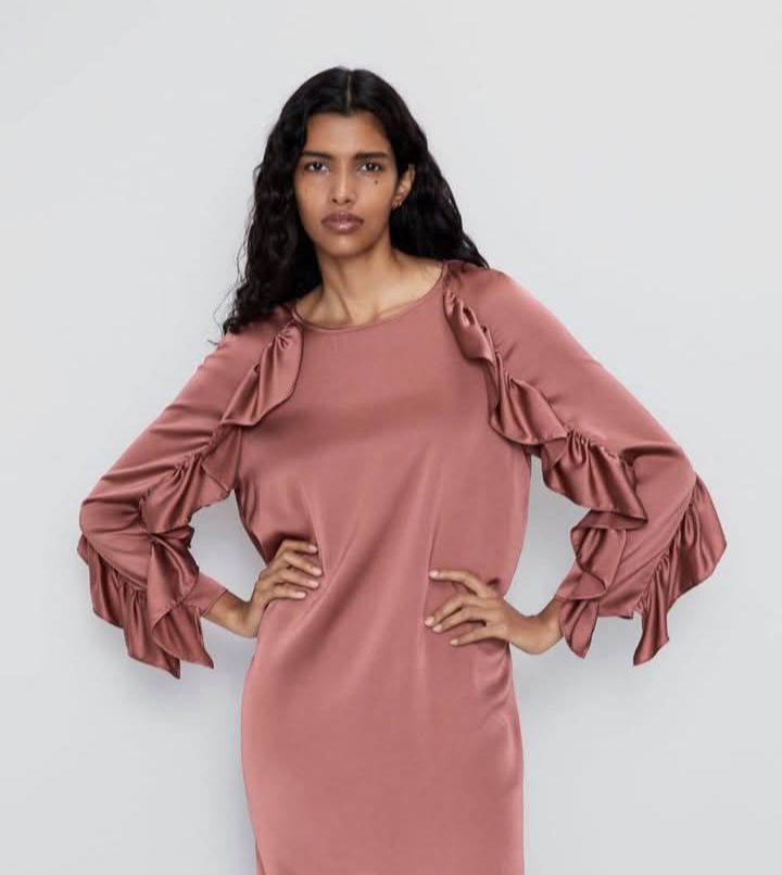 robe courte zara 