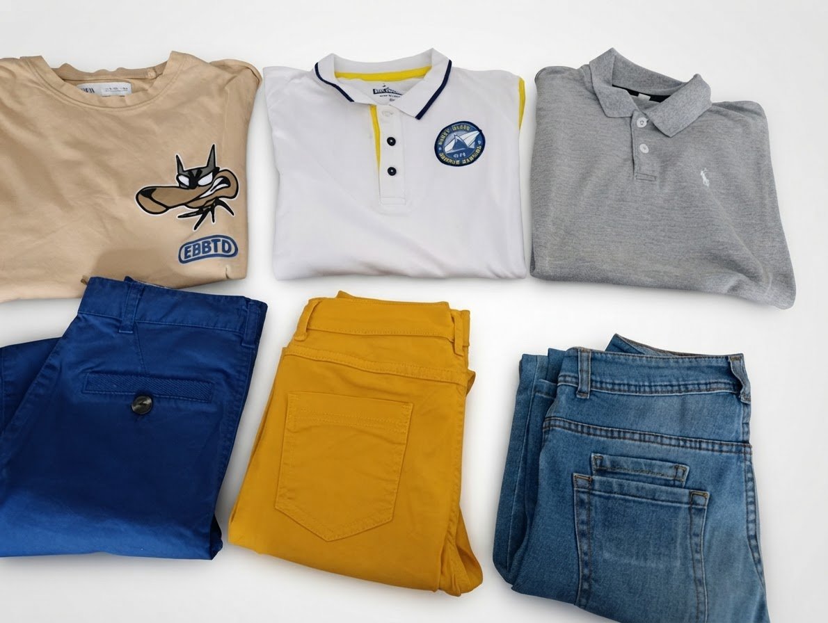 ♥️♥️ spécial rentrée Lot de 3 pulls et 3 pantalons différents marques garçons lot lwahed 25♥️♥️ ♥️♥️