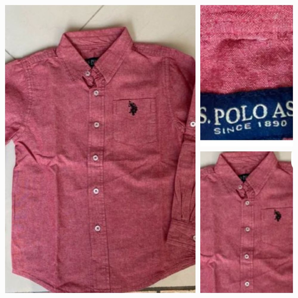 Chemise garçon  original polo red clair