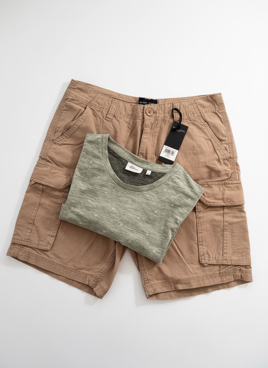 Short beige