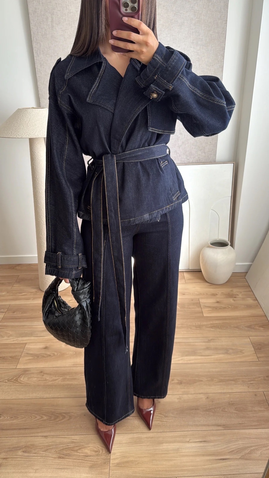 Trench demi jean