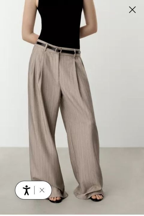 Pantalon Bershka griq