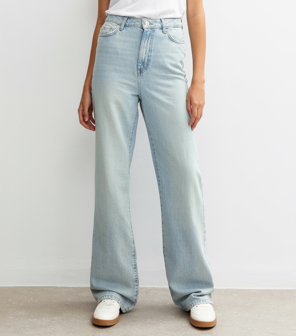 Wide leg jean