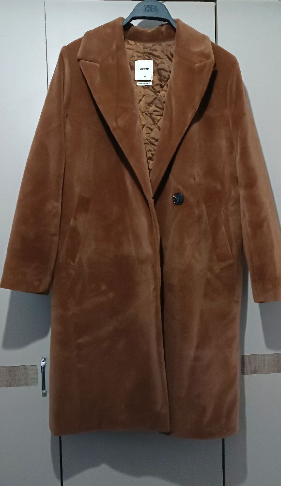 Manteau marron 