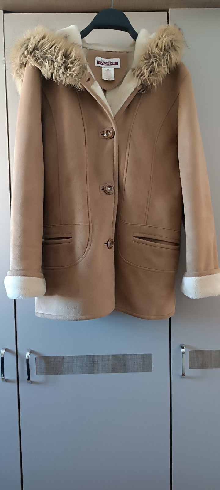 Veste- manteau daim 
